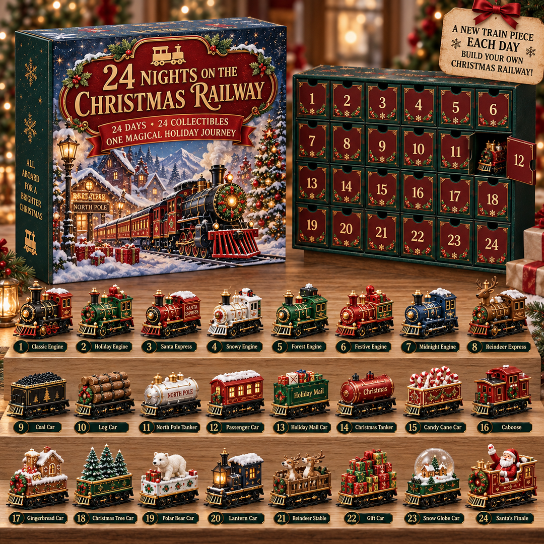 🚂🎄 24 Nuits sur le Chemin de Fer de Noël ✨