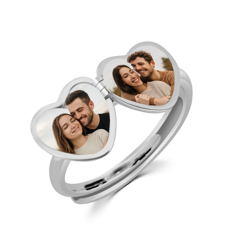 Bague Médaillon Cœur