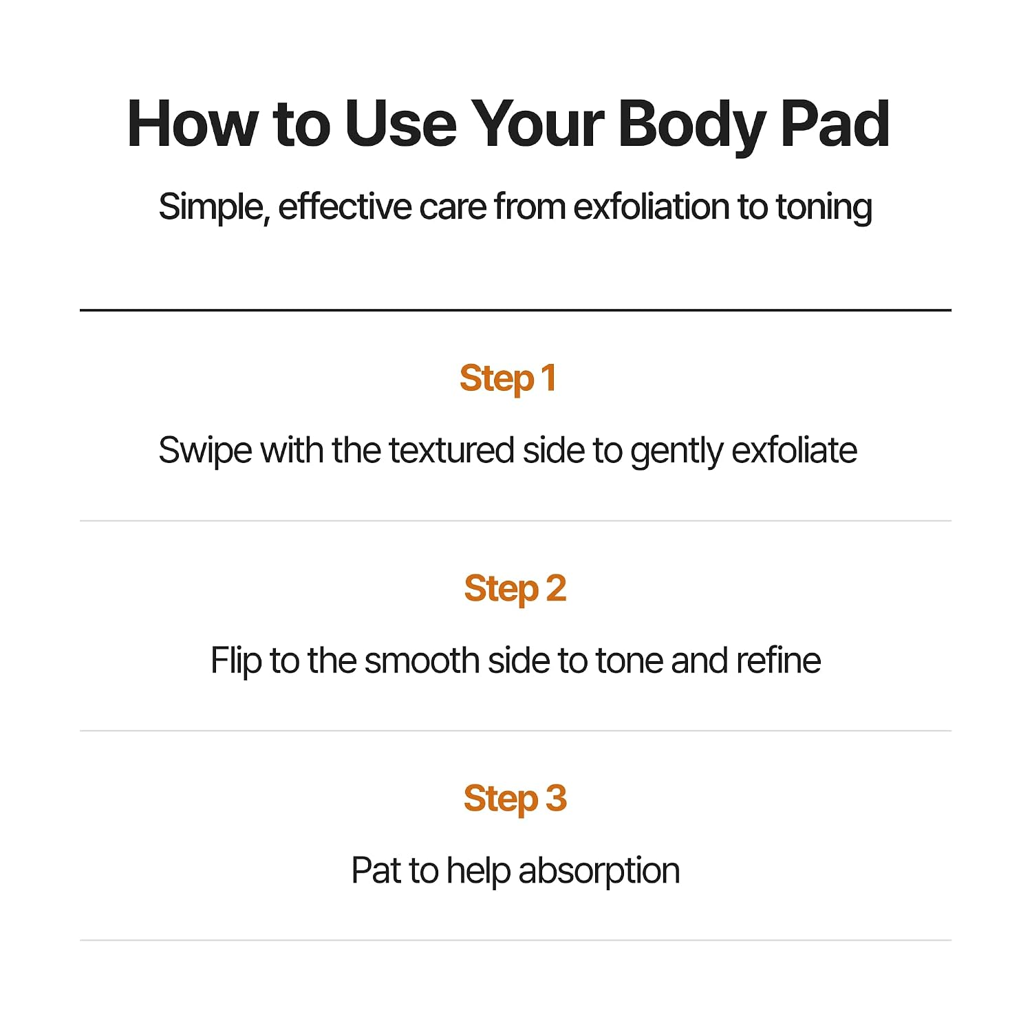 TerraWell TXA Body Clarifying Pad