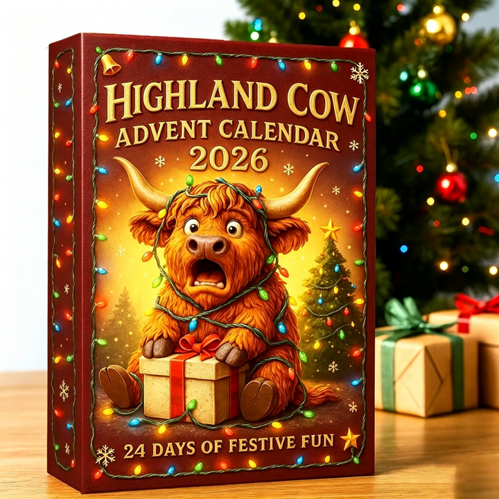 🎄🐮Calendrier de l'Avent Vache des Highlands 2026
