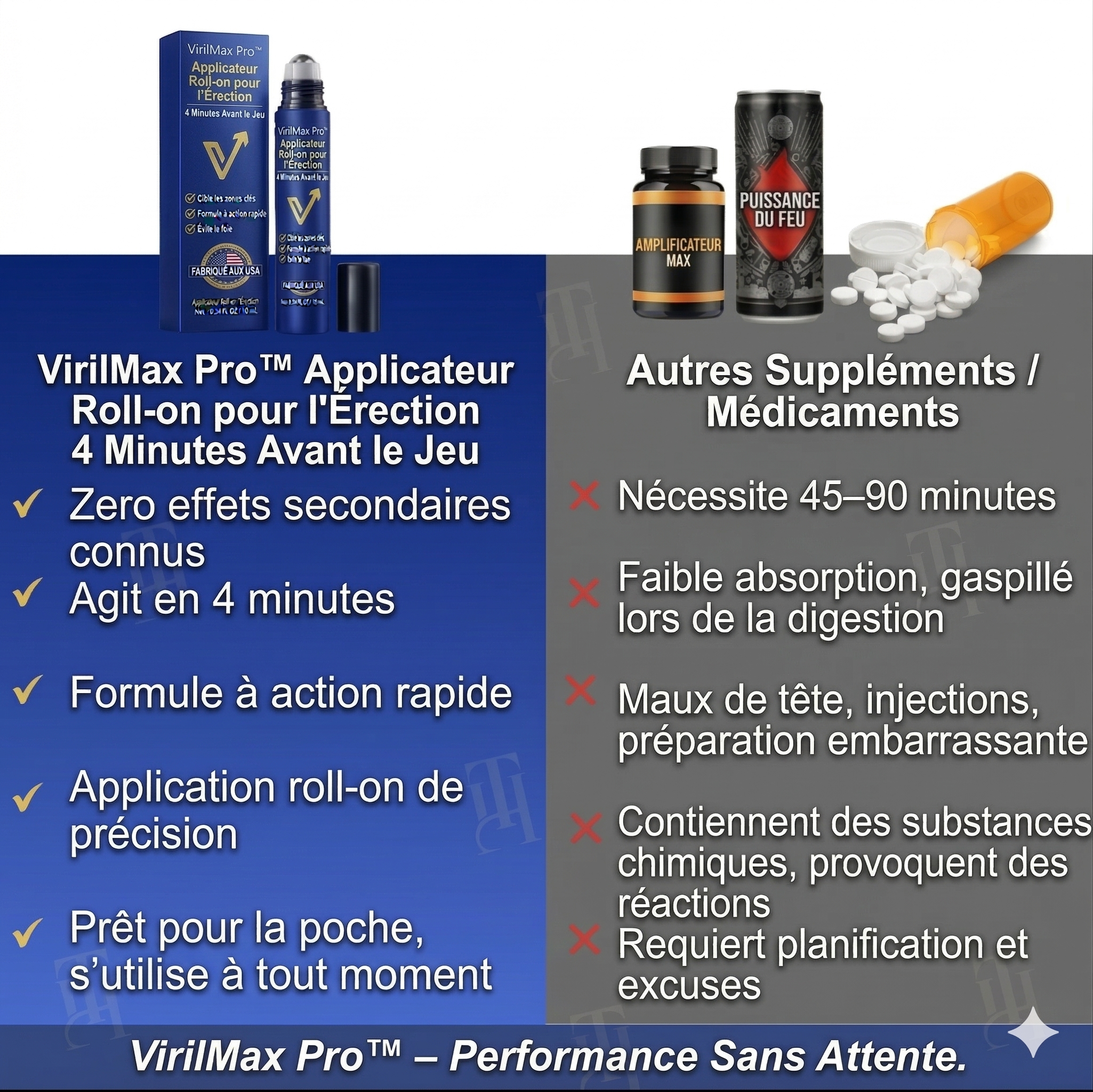 4 minutes. Érection ferme. Sans pilules.