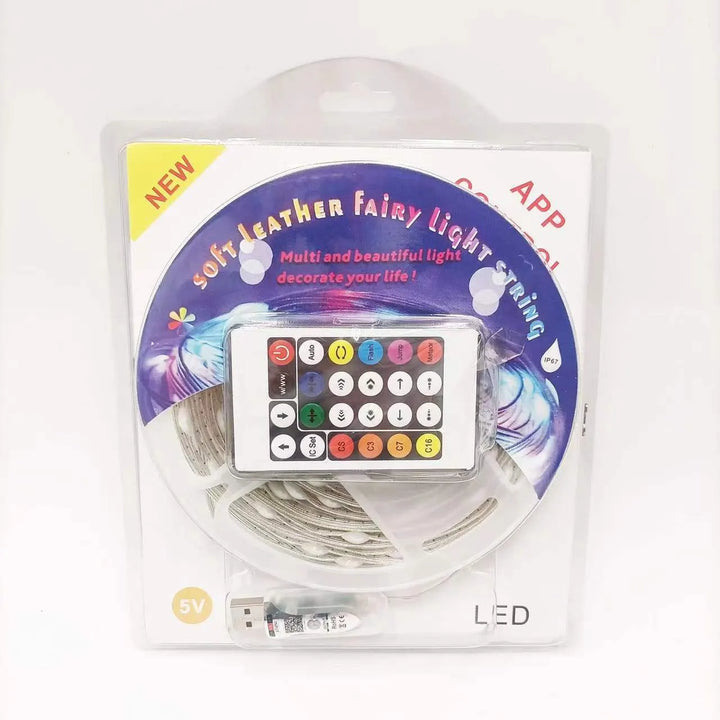 Éclairage LED extérieur intelligent arc-en-ciel permanent ✨