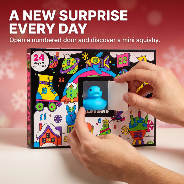 🎄 Calendrier de l’Avent NeeDoh Squishmas – Édition 2026