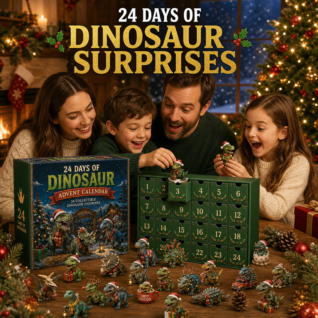 Calendrier de l’Avent Dinosaures – 24 surprises
