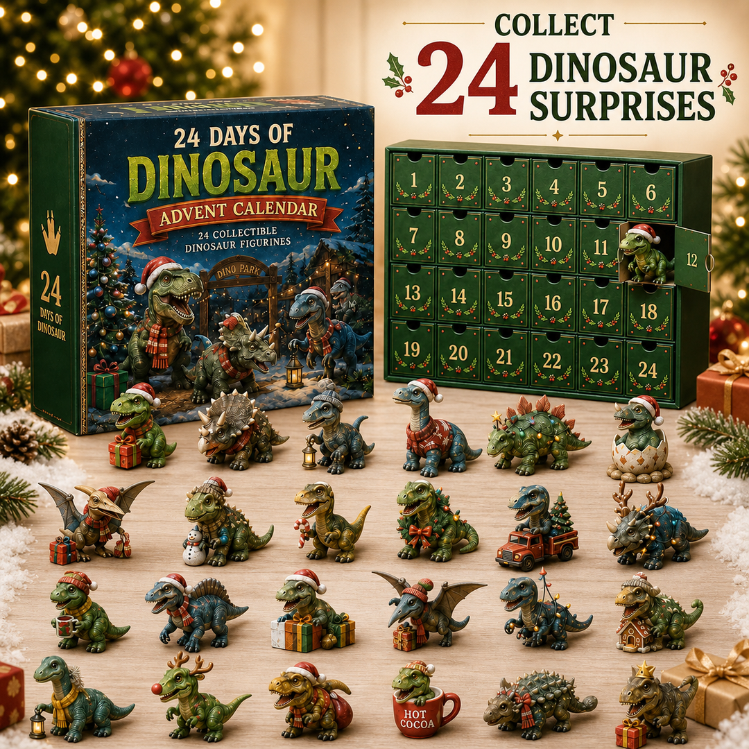 Calendrier de l’Avent Dinosaures – 24 surprises