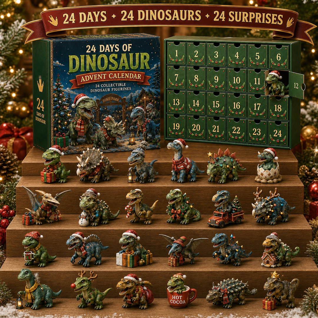 Calendrier de l’Avent Dinosaures – 24 surprises