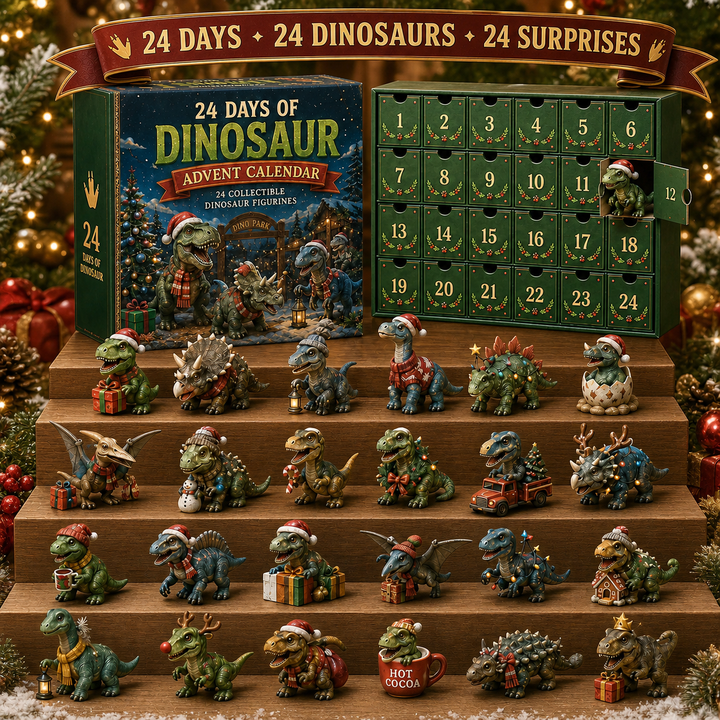 Calendrier de l’Avent Dinosaures – 24 surprises