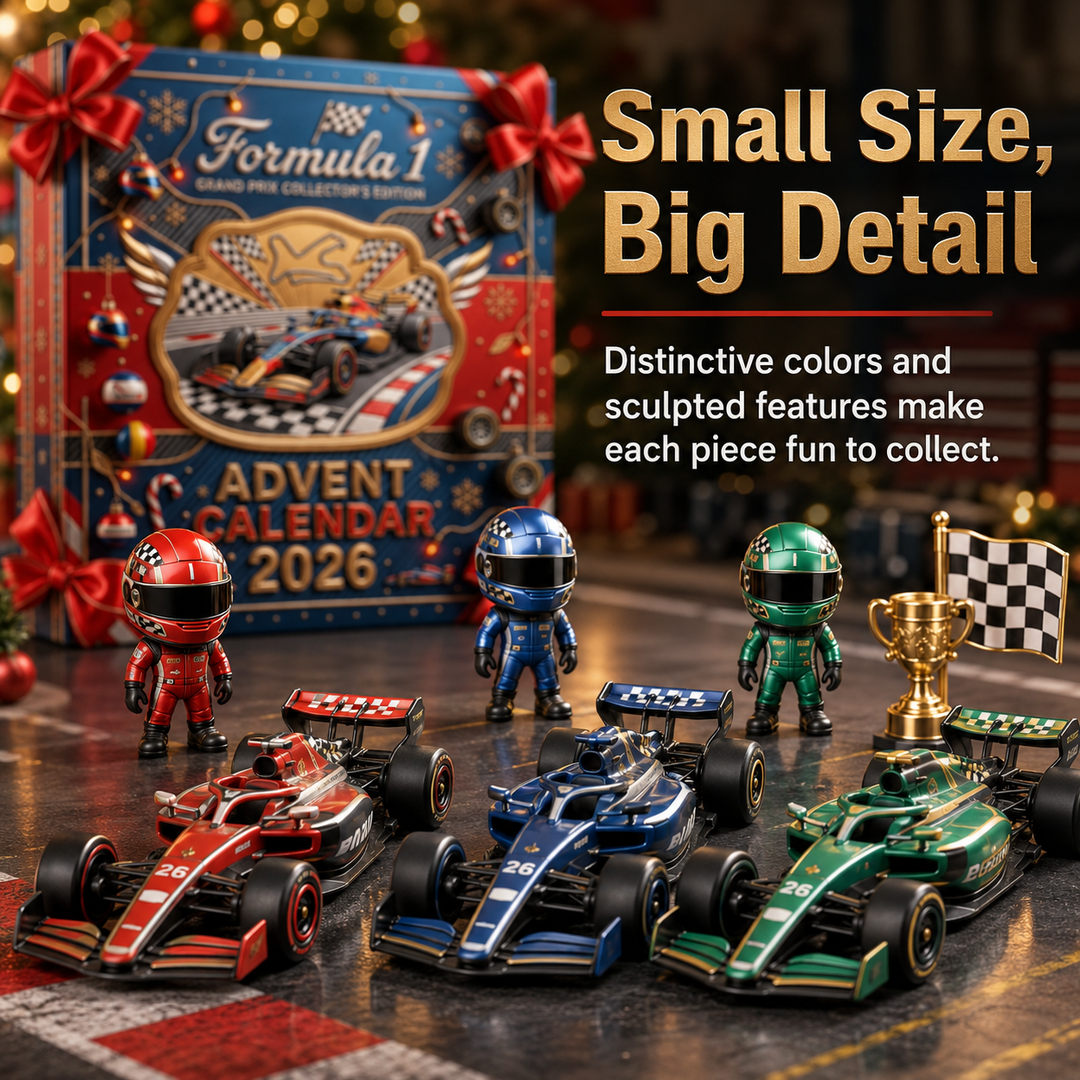 🏎️🏁 24 Jours de Gloire Automobile – Calendrier de l’Avent Grand Prix 2026