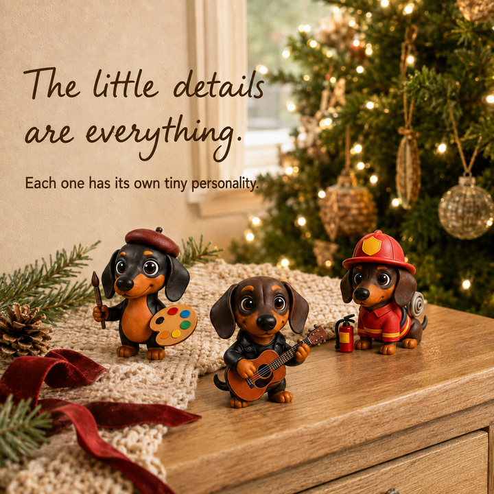 🎁 Calendrier de l’Avent Teckel 2026 – Boîte Surprise 💕🐶