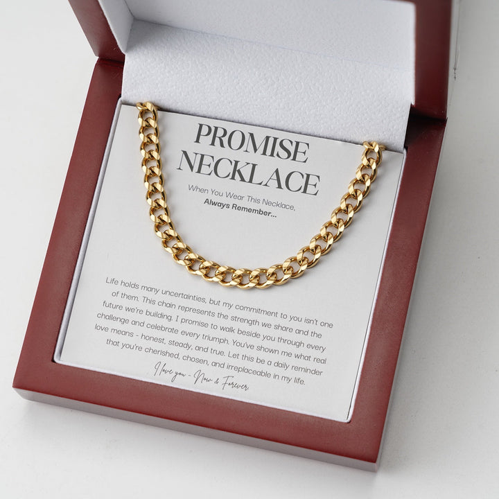 Collier Promesse pour Lui