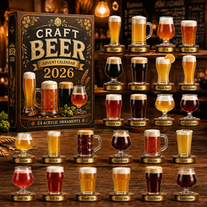 🍺🎄 Calendrier de l’Avent Bières Artisanales 2026 – 24 Surprises ✨