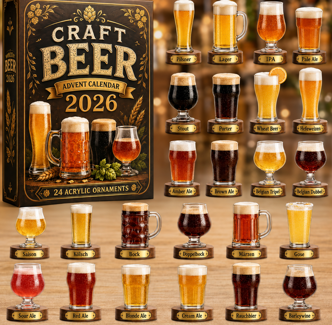 🍺🎄 Calendrier de l’Avent Bières Artisanales 2026 – 24 Surprises ✨