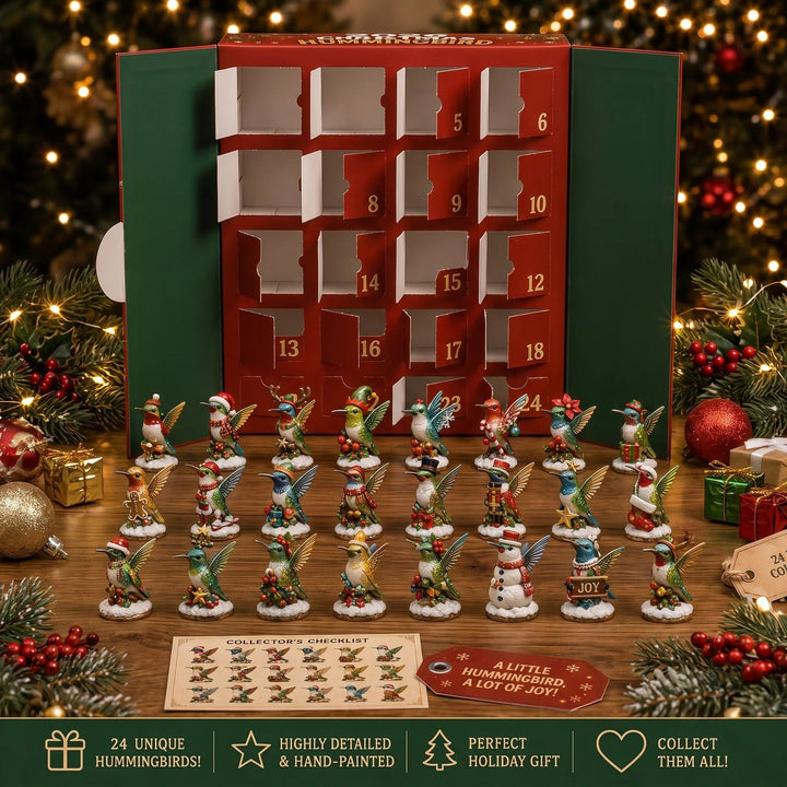 🐦🎄 Calendrier de l’Avent Colibris de Noël 2026 – Une Nouvelle Surprise Chaque Jour ✨