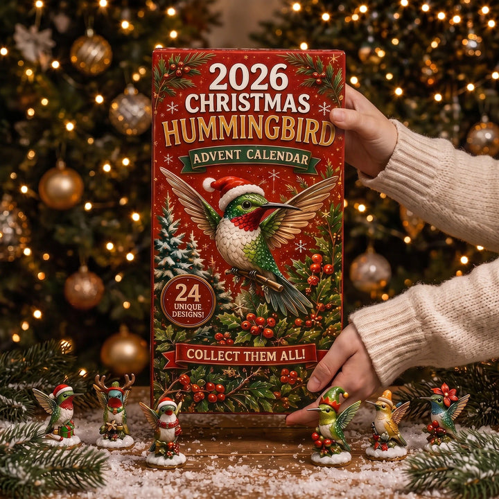 🐦🎄 Calendrier de l’Avent Colibris de Noël 2026 – Une Nouvelle Surprise Chaque Jour ✨