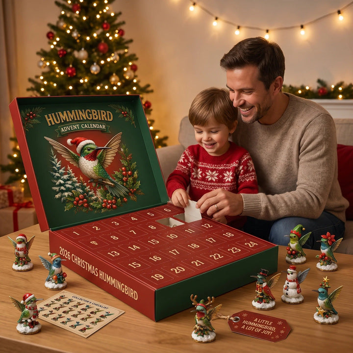 🐦🎄 Calendrier de l’Avent Colibris de Noël 2026 – Une Nouvelle Surprise Chaque Jour ✨