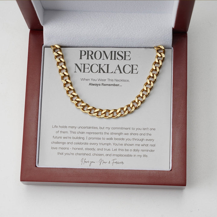Collier Promesse pour Lui